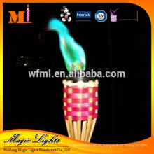 Protección ambiental de buena apariencia Color Flame Candle